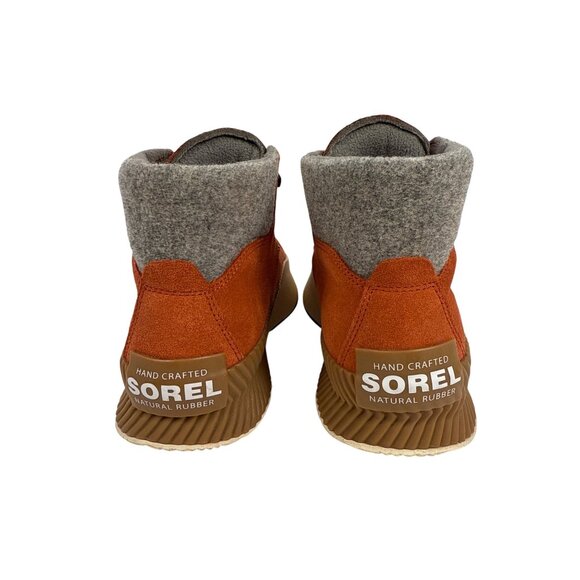 Sorel Women's Out N About III Conquest Waterproof Warped Red Winter Boots Size 9 - Picture 4 of 10